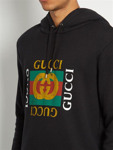 gucci men's hooded sweatshirt|men's gucci sweatsuit.